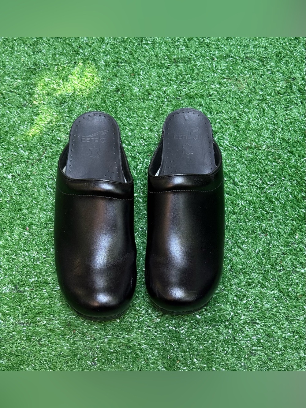 Dansko Sonja Women's Open Back Black Clogs Size 42 - Picture 2 of 15